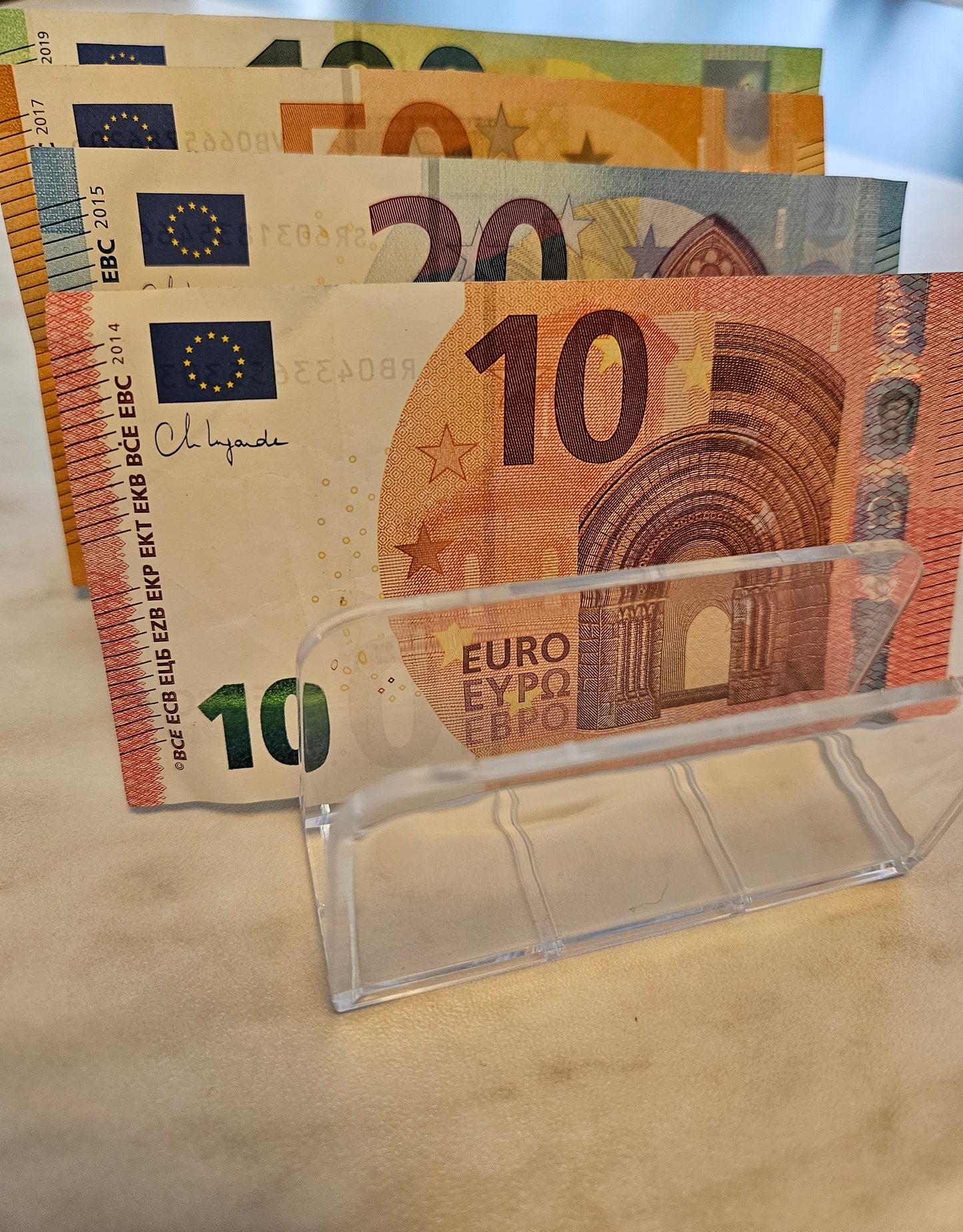 Acryl-Organizer | Geldaufbewahrung | Cash tray