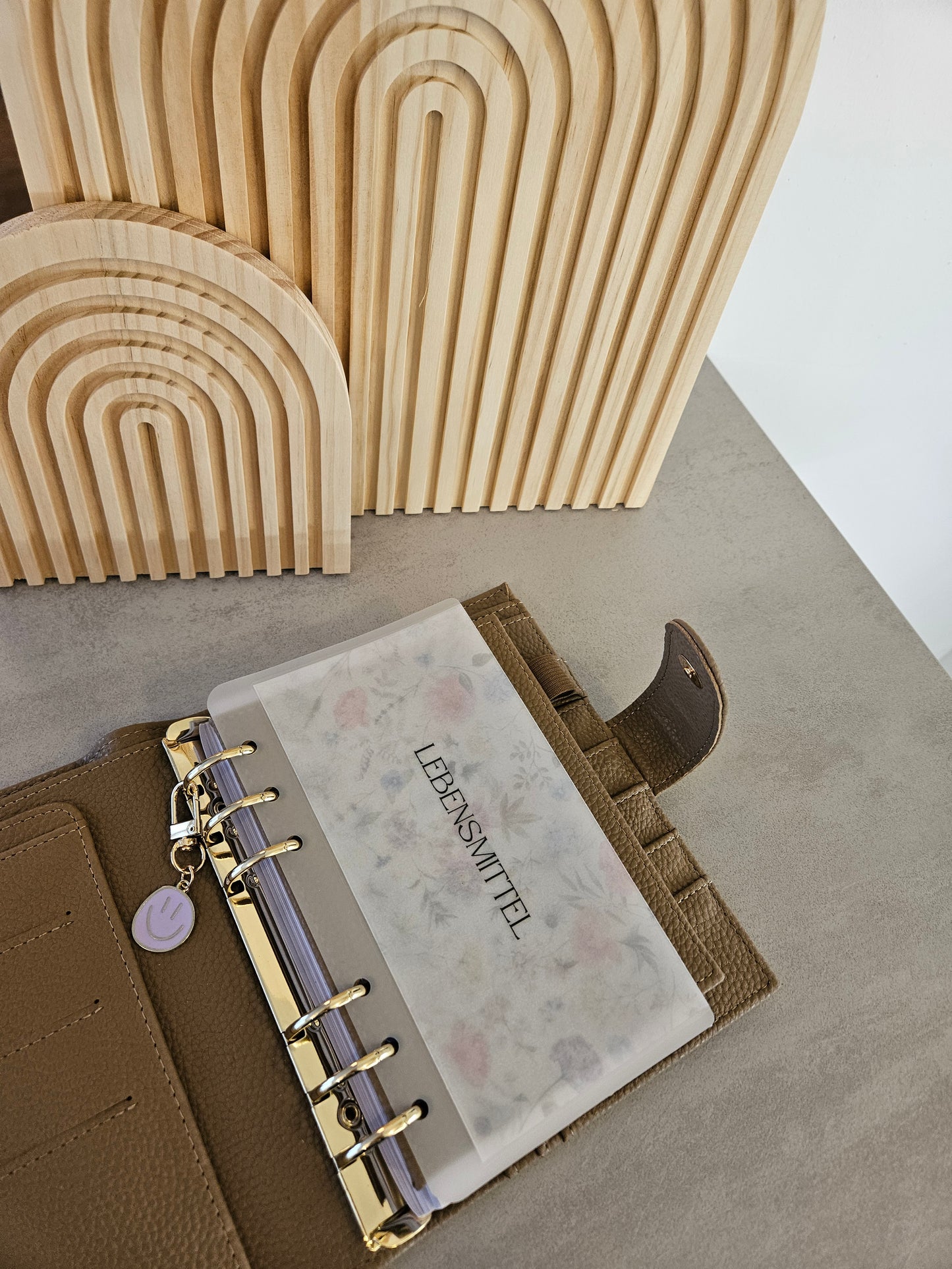 Geldumschläge matt transparent "Flower"