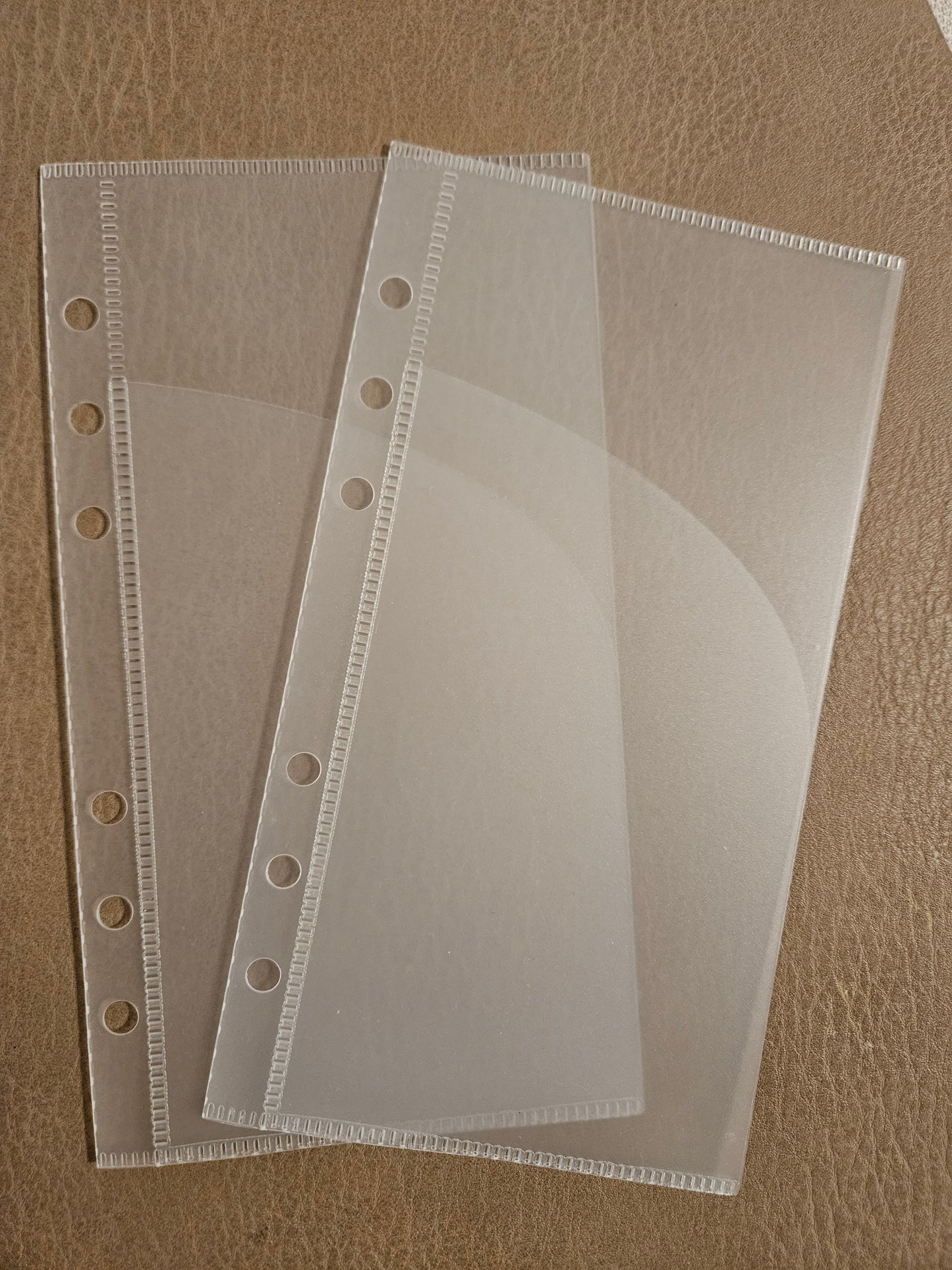 Transparente Geldumschläge