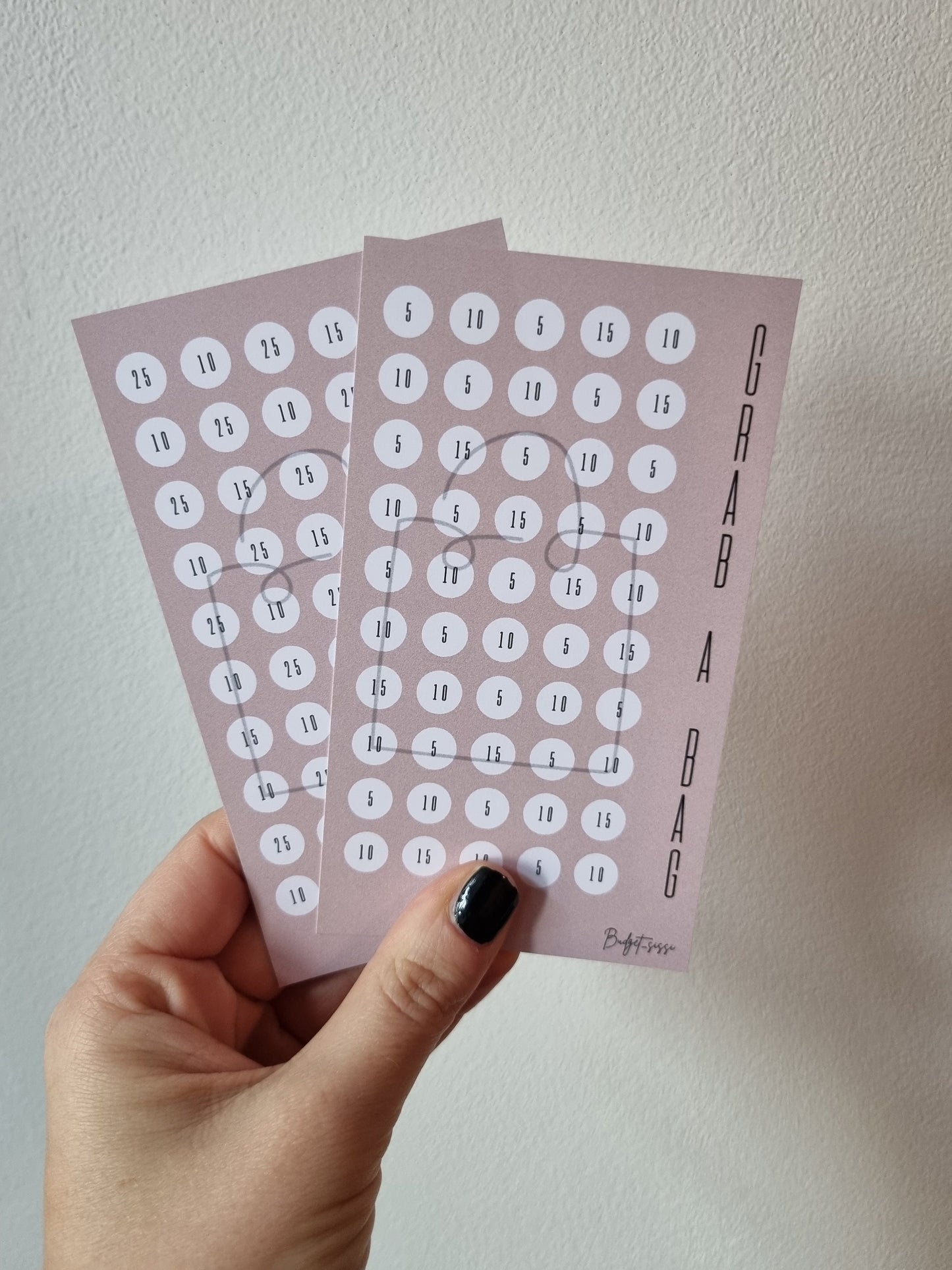 Grab a Bag/Sparchallenge/sparen/A6/Ringbuch/Binder