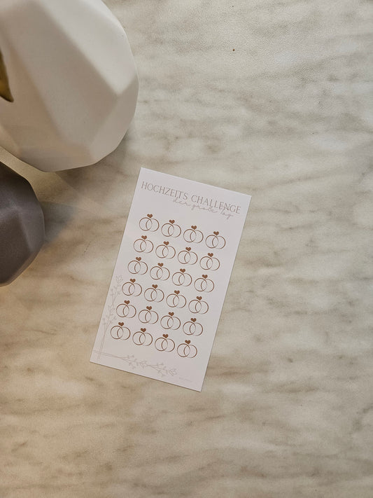 Hochzeit-Challenge "der große Tag"