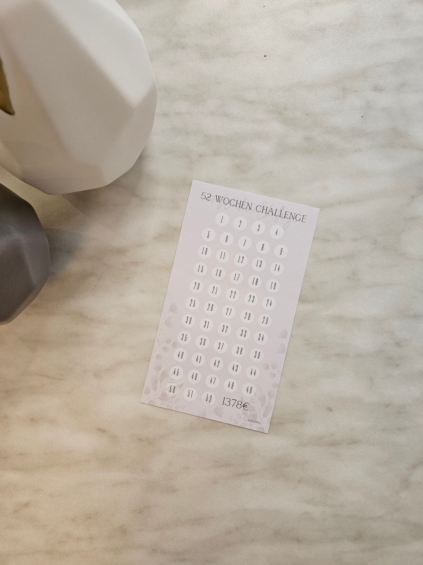 52 Wochen Challenge