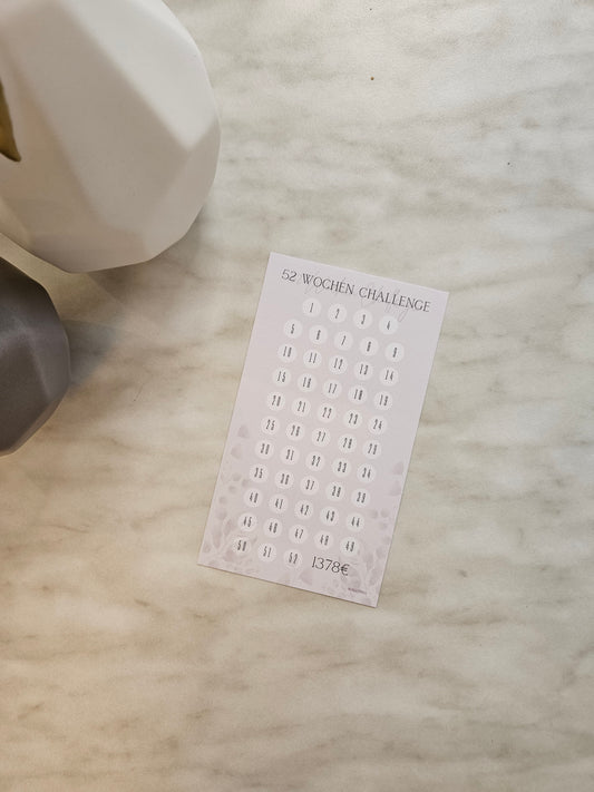 52 Wochen Challenge