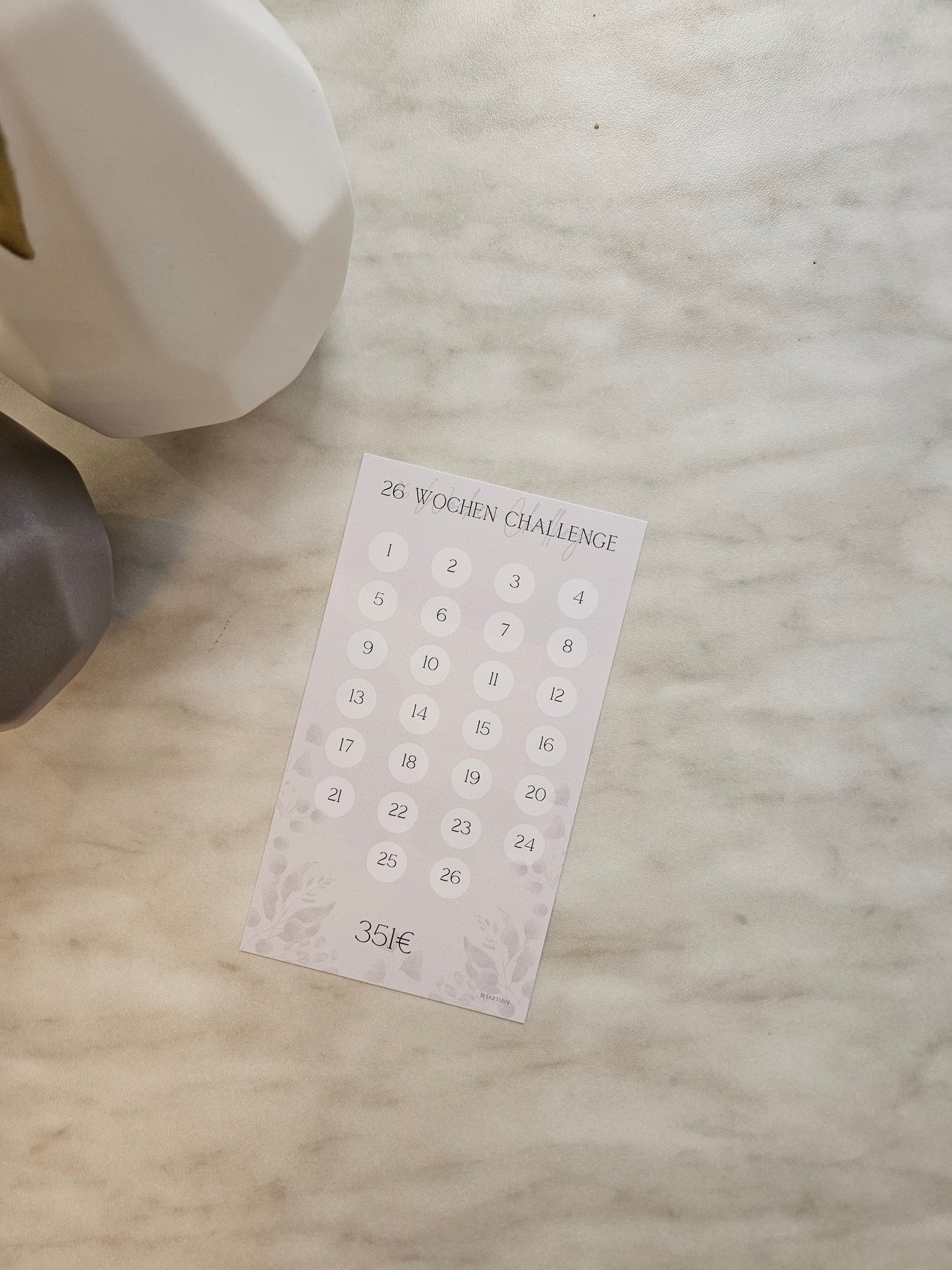 26 Wochen Challenge