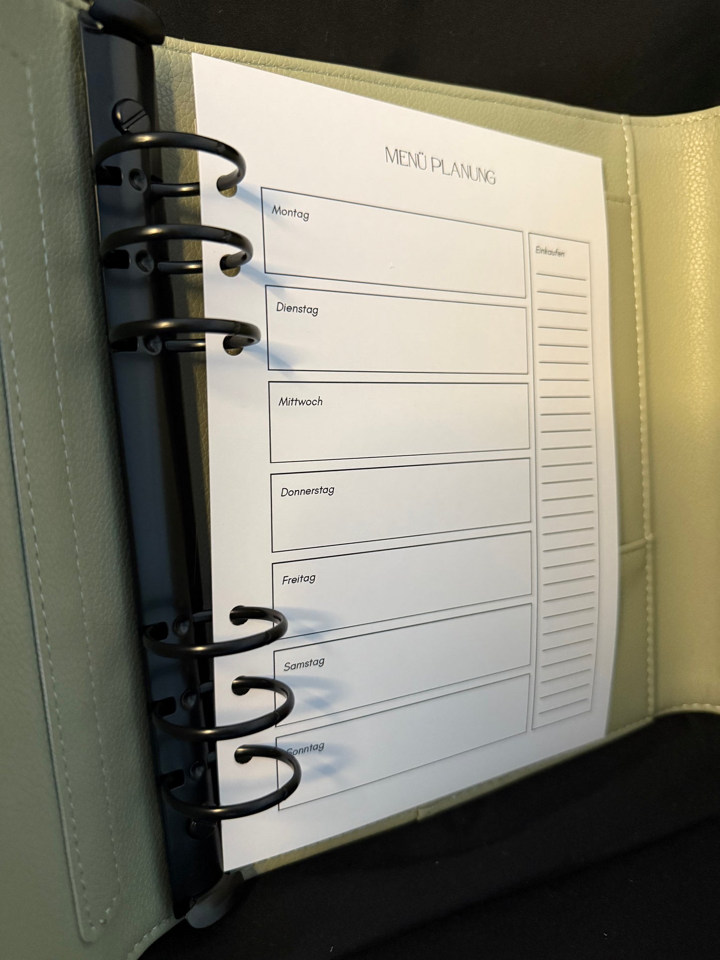 Week and Day Planer