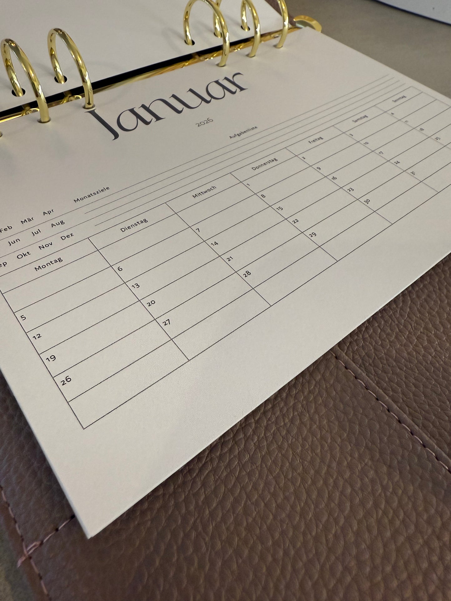 Kalender 2026 (datiert)