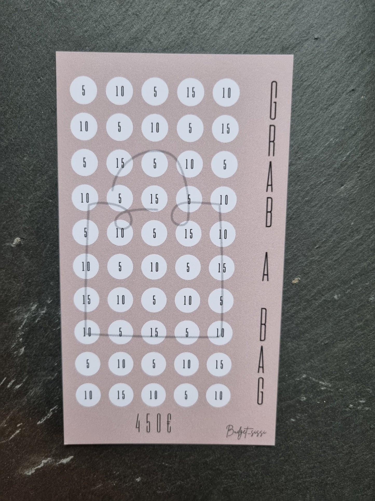 Grab a Bag/Sparchallenge/sparen/A6/Ringbuch/Binder