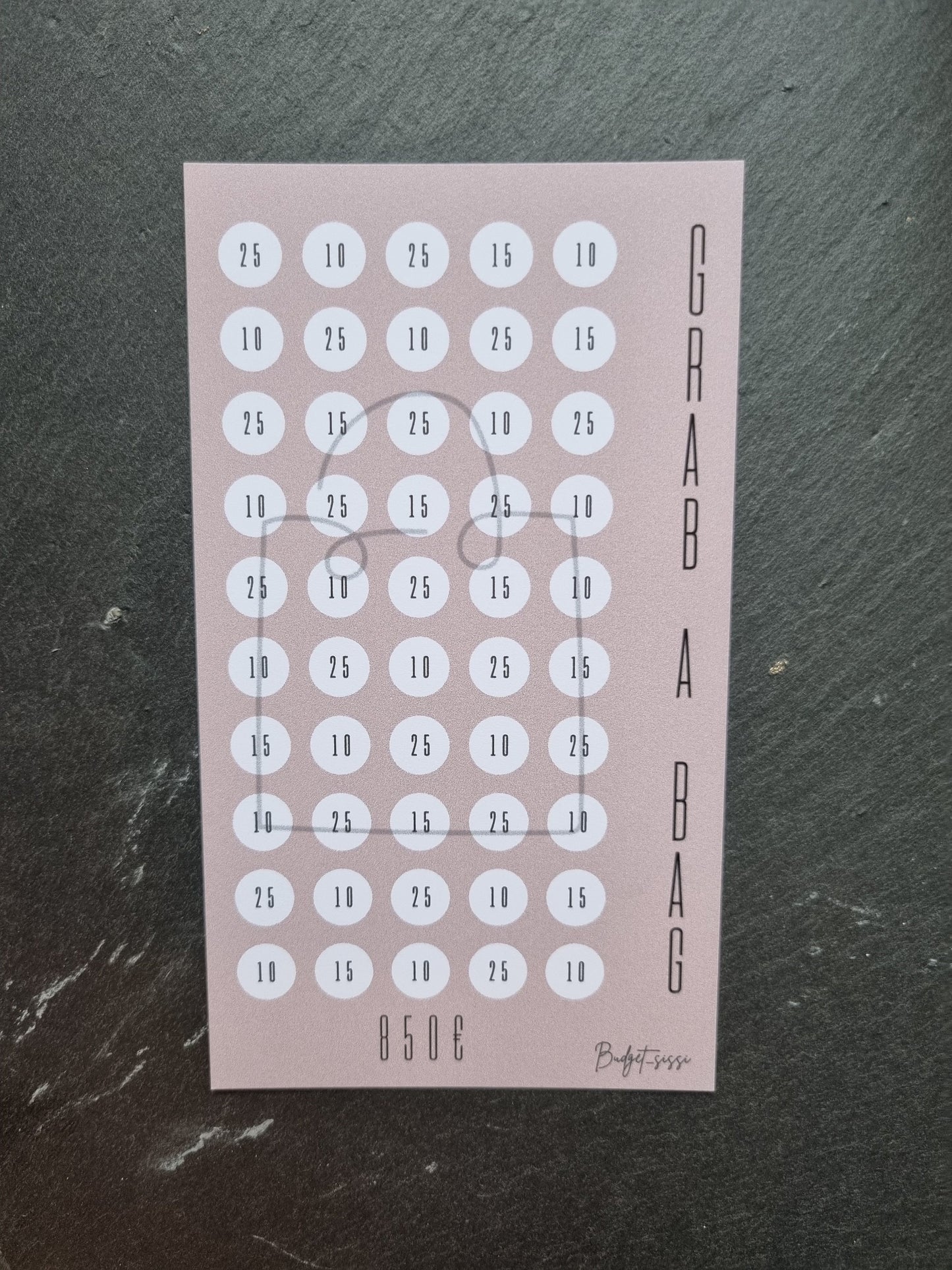 Grab a Bag/Sparchallenge/sparen/A6/Ringbuch/Binder